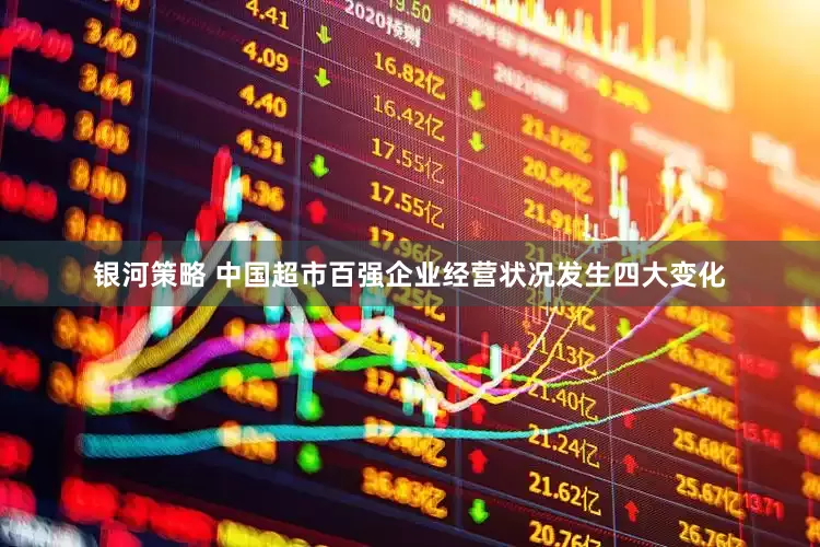 银河策略 中国超市百强企业经营状况发生四大变化